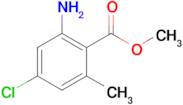 Methyl 2-amino-4-chloro-6-methylbenzoate