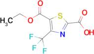 5-(Ethoxycarbonyl)-4-(trifluoromethyl)thiazole-2-carboxylic acid