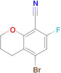 5-Bromo-7-fluorochromane-8-carbonitrile