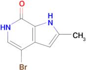 4-Bromo-2-methyl-1H-pyrrolo[2,3-c]pyridin-7(6H)-one