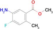 Methyl 5-amino-4-fluoro-2-methylbenzoate