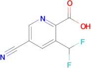 5-Cyano-3-(difluoromethyl)picolinic acid