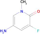 5-Amino-3-fluoro-1-methylpyridin-2(1H)-one