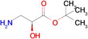 (S)-tert-Butyl 3-amino-2-hydroxypropanoate