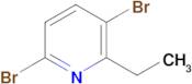 3,6-Dibromo-2-ethylpyridine