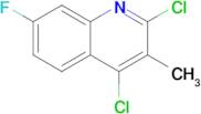 2,4-Dichloro-7-fluoro-3-methylquinoline