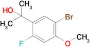 2-(5-Bromo-2-fluoro-4-methoxyphenyl)propan-2-ol