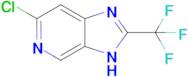 6-chloro-2-(trifluoromethyl)-3H-imidazo[4,5-c]pyridine