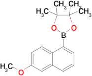 2-(6-Methoxynaphthalen-1-yl)-4,4,5,5-tetramethyl-1,3,2-dioxaborolane