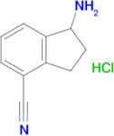 1-Amino-2,3-dihydro-1H-indene-4-carbonitrile hydrochloride