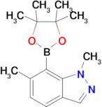 1,6-Dimethyl-7-(4,4,5,5-tetramethyl-1,3,2-dioxaborolan-2-yl)-1H-indazole