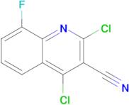 2,4-Dichloro-8-fluoroquinoline-3-carbonitrile