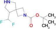 tert-Butyl 8-(difluoromethyl)-2,6-diazaspiro[3.4]octane-2-carboxylate