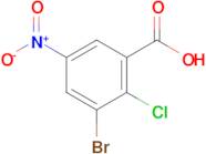 3-Bromo-2-chloro-5-nitrobenzoic acid