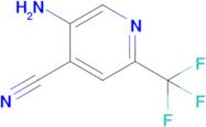 5-Amino-2-(trifluoromethyl)isonicotinonitrile