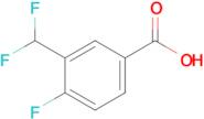 3-(Difluoromethyl)-4-fluorobenzoic acid