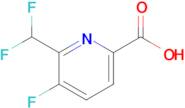 6-(Difluoromethyl)-5-fluoropicolinic acid
