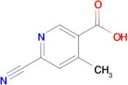 6-Cyano-4-methylnicotinic acid