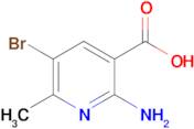 2-Amino-5-bromo-6-methylnicotinic acid