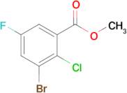 Methyl 3-bromo-2-chloro-5-fluorobenzoate
