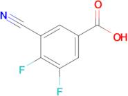 3-Cyano-4,5-difluorobenzoic acid