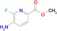 Methyl 5-amino-6-fluoropicolinate