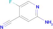 2-Amino-5-fluoroisonicotinonitrile