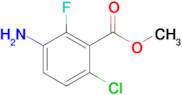 Methyl 3-amino-6-chloro-2-fluorobenzoate