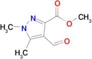 Methyl 4-formyl-1,5-dimethyl-1H-pyrazole-3-carboxylate