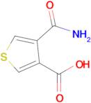 4-Carbamoylthiophene-3-carboxylic acid