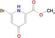 methyl 6-bromo-4-oxo-1,4-dihydropyridine-2-carboxylate