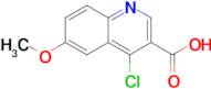 4-Chloro-6-methoxyquinoline-3-carboxylic acid