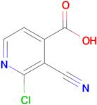 2-Chloro-3-cyanoisonicotinic acid