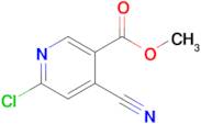 Methyl 6-chloro-4-cyanonicotinate