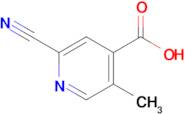 2-Cyano-5-methylisonicotinic acid