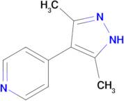 4-(3,5-Dimethyl-1H-pyrazol-4-yl)pyridine