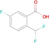 2-(Difluoromethyl)-5-fluorobenzoic acid