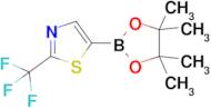 5-(4,4,5,5-Tetramethyl-1,3,2-dioxaborolan-2-yl)-2-(trifluoromethyl)thiazole