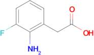 2-(2-Amino-3-fluorophenyl)acetic acid