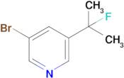 3-Bromo-5-(2-fluoropropan-2-yl)pyridine