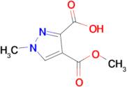 4-(Methoxycarbonyl)-1-methyl-1H-pyrazole-3-carboxylic acid