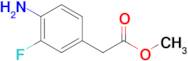 Methyl 2-(4-amino-3-fluorophenyl)acetate