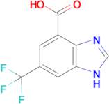6-(trifluoromethyl)-1H-1,3-benzodiazole-4-carboxylic acid
