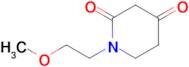 1-(2-Methoxyethyl)piperidine-2,4-dione