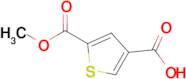 5-(Methoxycarbonyl)thiophene-3-carboxylic acid