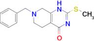 7-Benzyl-2-(methylthio)-5,6,7,8-tetrahydropyrido[3,4-d]pyrimidin-4(1H)-one