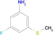 3-Fluoro-5-(methylthio)aniline