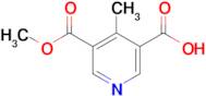 5-(Methoxycarbonyl)-4-methylnicotinic acid