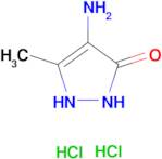 4-Amino-5-methyl-1H-pyrazol-3(2H)-one dihydrochloride