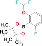 2-(2-(Difluoromethoxy)-6-fluorophenyl)-4,4,5,5-tetramethyl-1,3,2-dioxaborolane